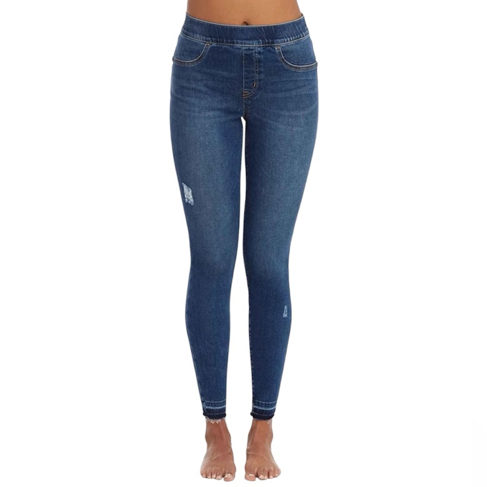 SPANX Distressed Skinny Jean Leggings